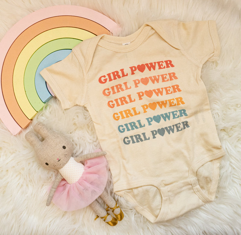 Pastel Rainbow Girl Power (Baby)