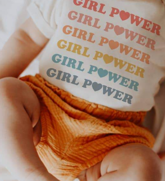 Pastel Rainbow Girl Power (Baby)